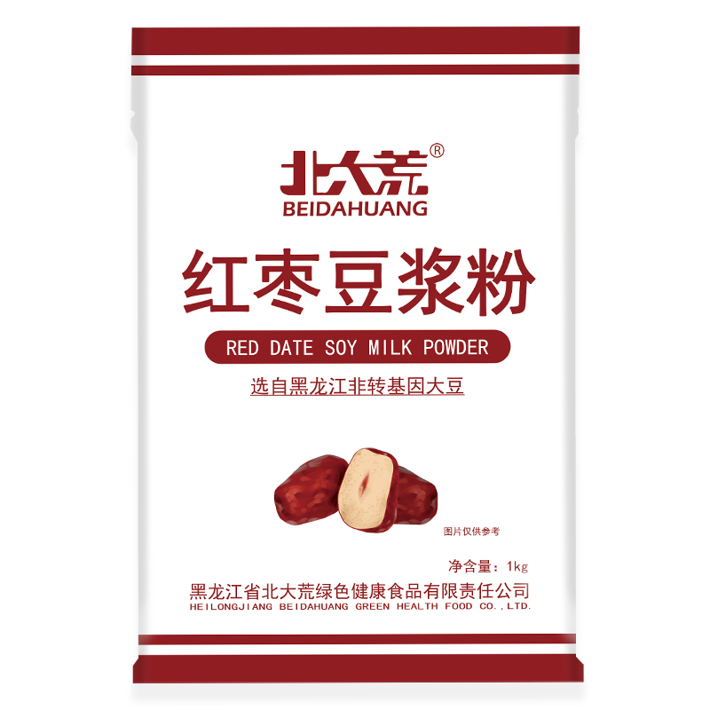 北大荒红枣豆浆粉1kg